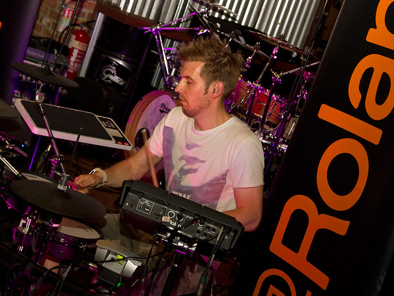 Geoff Fry Drumshop UK Roland Hybrid Tour