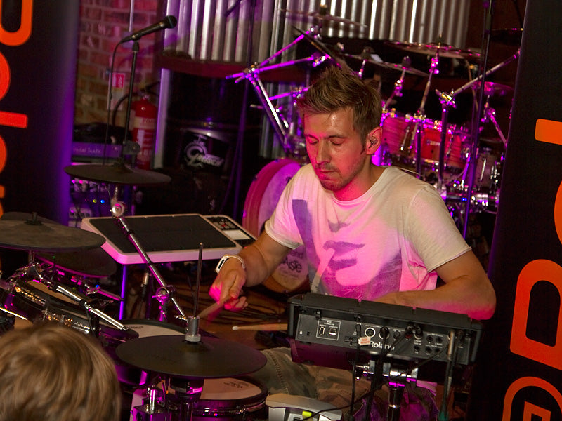 Geoff Fry Drumshop UK Roland Hybrid Tour