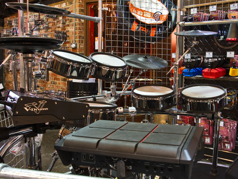 Roland TD30KV in Cage drumshop uk