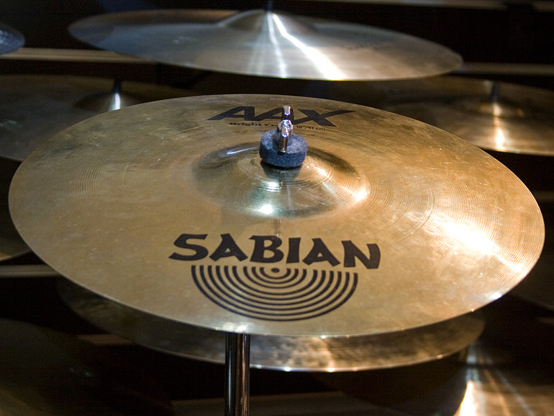 Sabian AAX bright crash at the drumshop uk