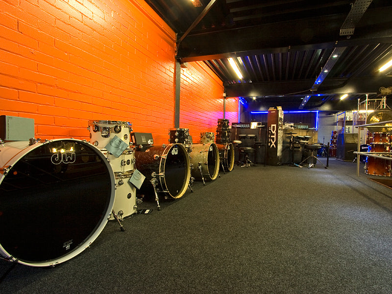 dw drums drumshop uk show room 