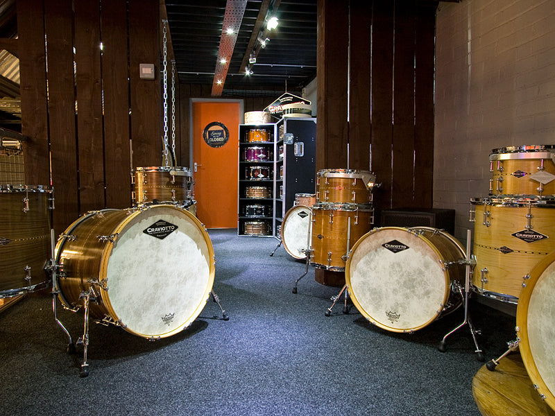 craviotto drums show rooms