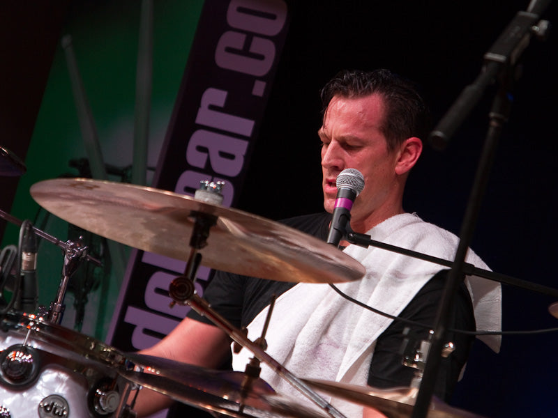 Thomas Lang Drummer Meinl Cymbals DW drum kit