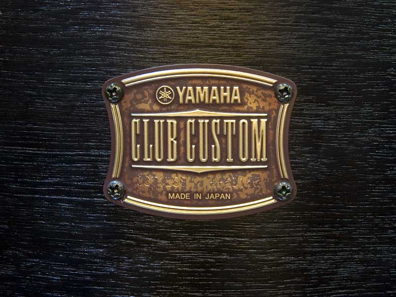 Yamaha Club Custom Drum Kit Badge