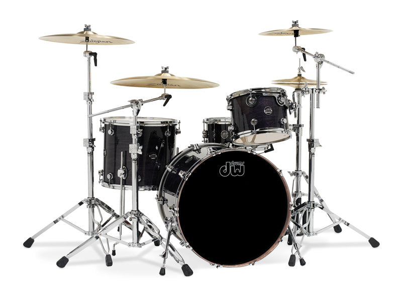 DW Ebony Stain Performance Series Drum Kit