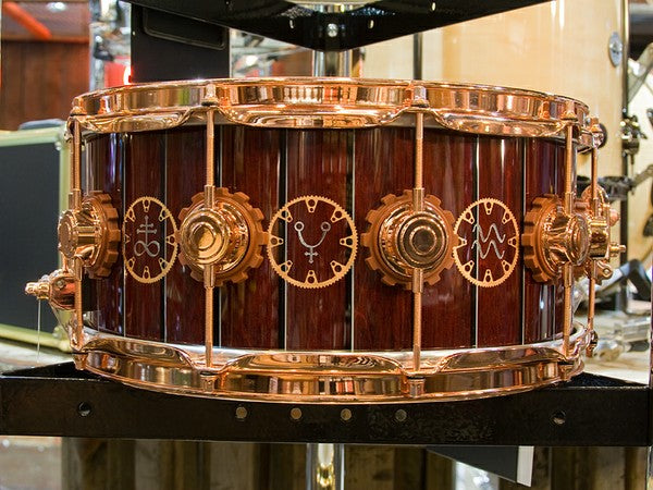 DW snare drum at the drumshop