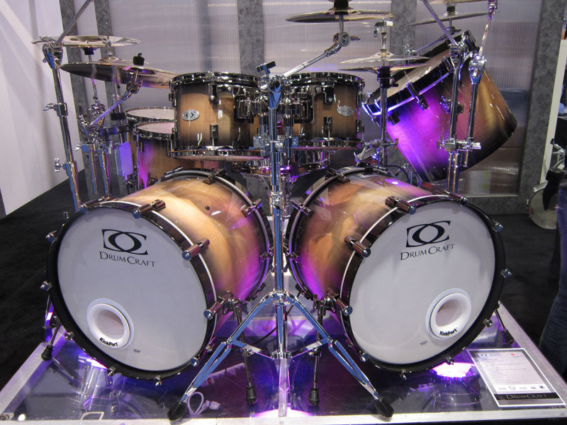 DrumCraft double bass drum kit
