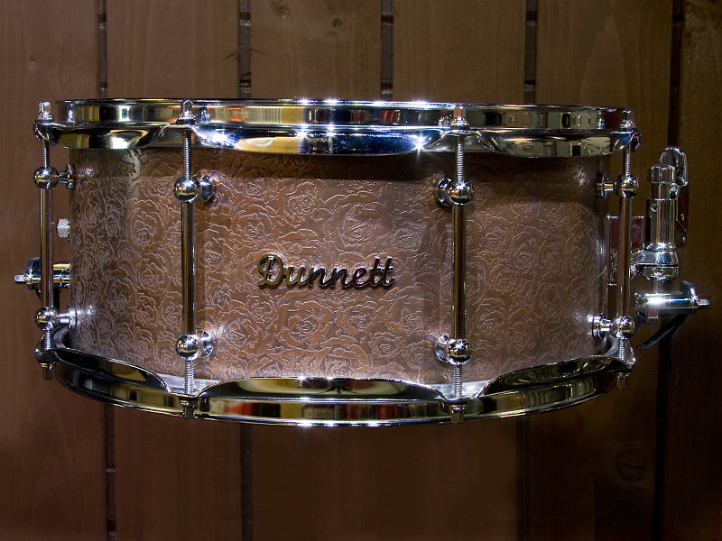 Dunnett Trussart Rose snare drum