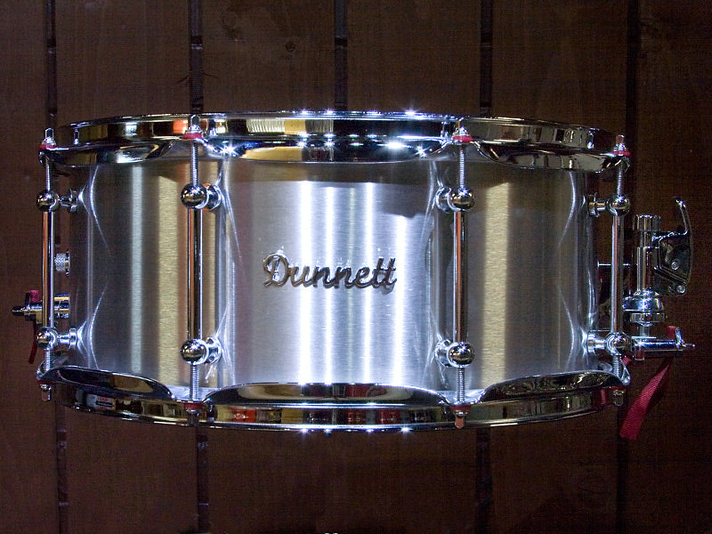 Dunnett Titanium Raw snare drum