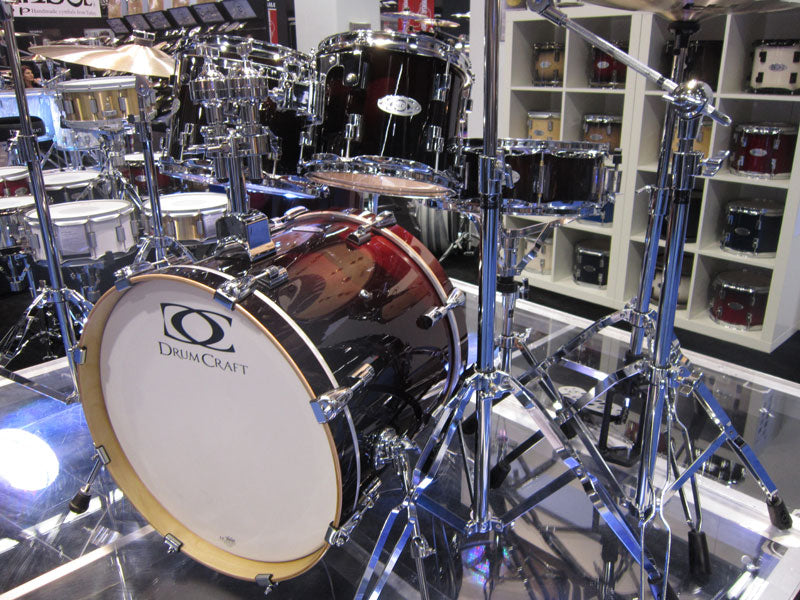 DrumCraft drum kits at NAMM 2012
