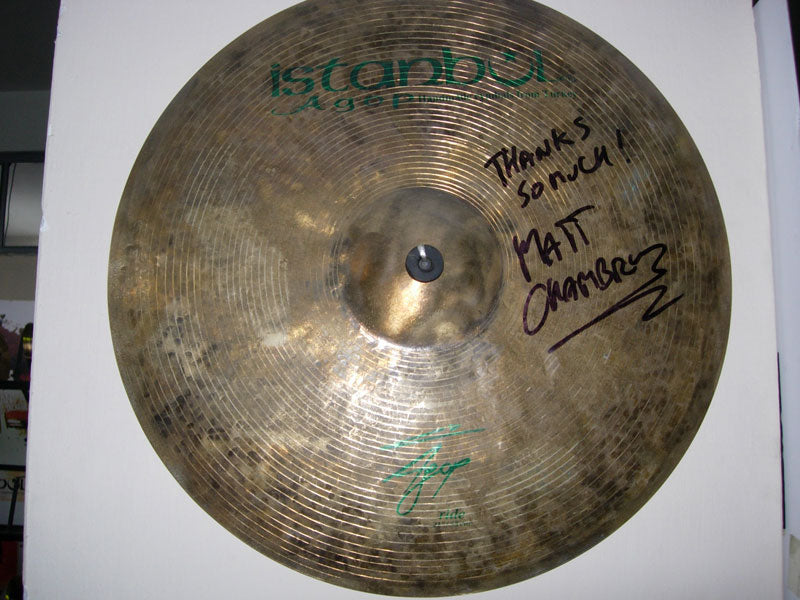 Istanbul Cymbals Matt Chambry Drum Shop UK