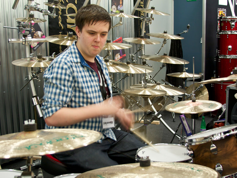 Istanbul cymbals at the london drum show drumshop uk 