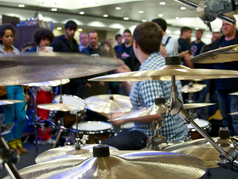 Istanbul cymbals at the london drum show drumshop uk