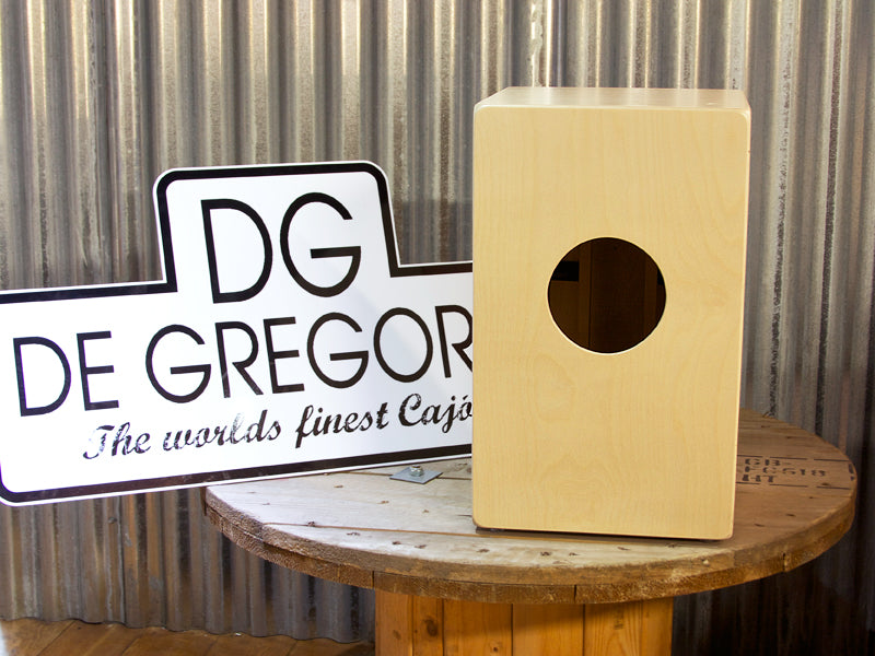 DG De Gregorio Cajon Display Delivery At Drum Shop UK