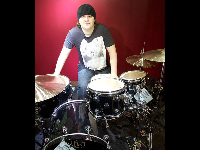 Michael James DW drum kit at Drumshop UK