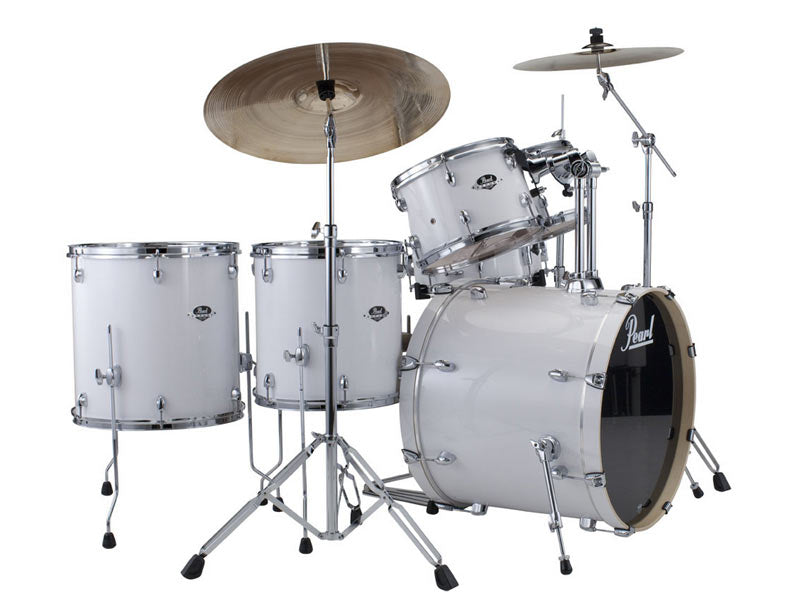 Pearl Export Pure White Drum Kit 2013 the drumshop uk