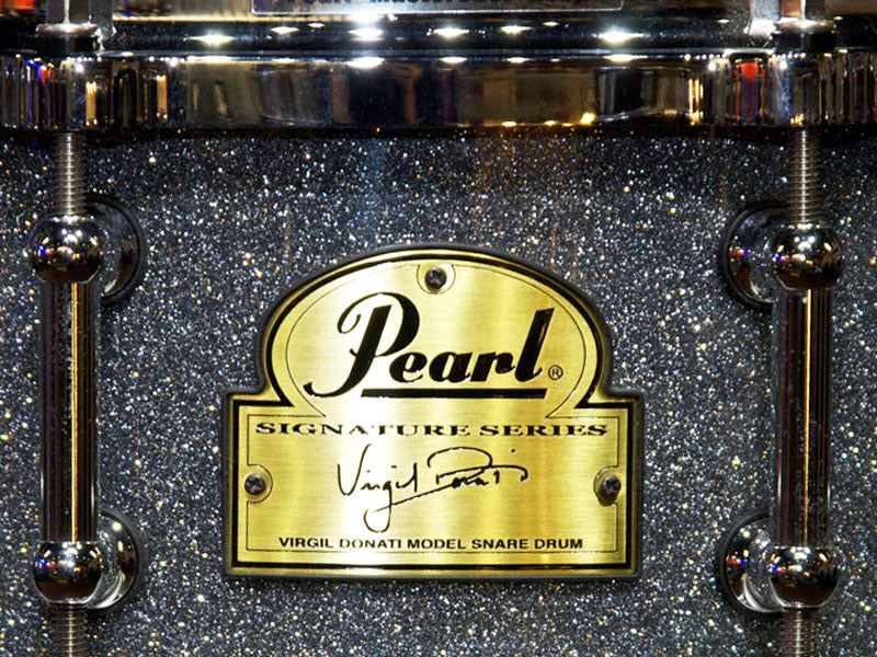 Pearl Signature Series Virgil Donati Model Snare Drum
