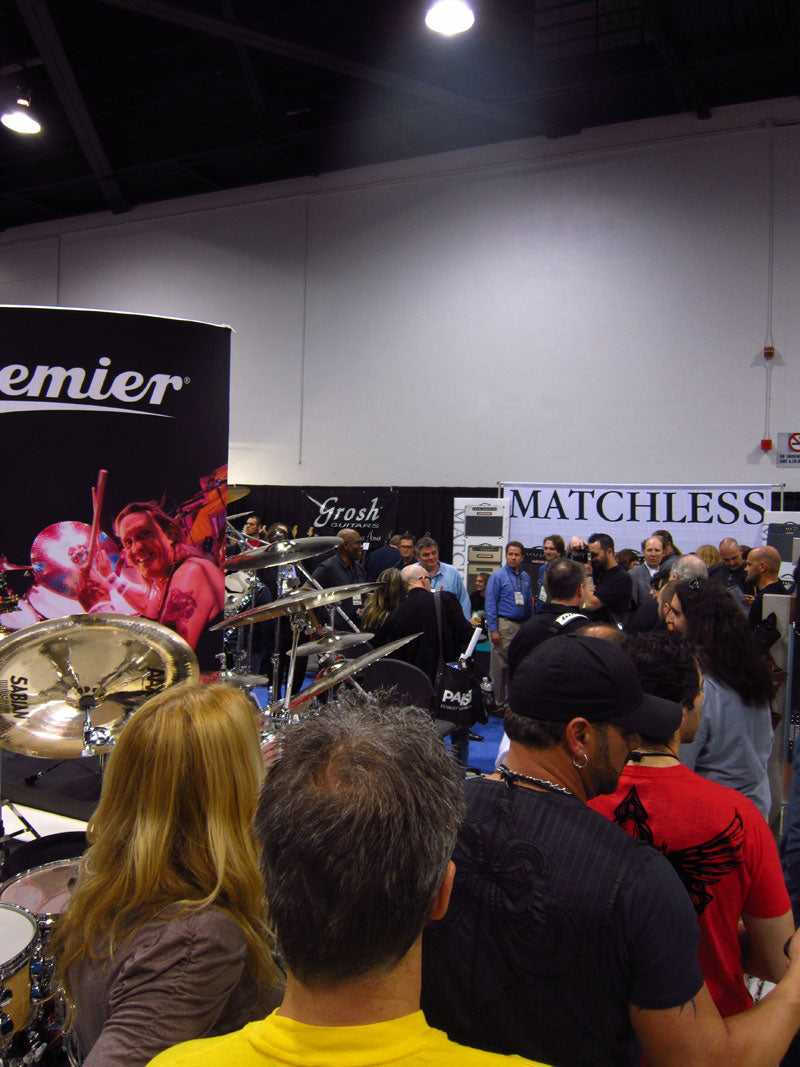 Premier drums at NAMM 2012