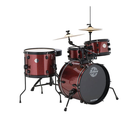 red sparkle pocket drum kit