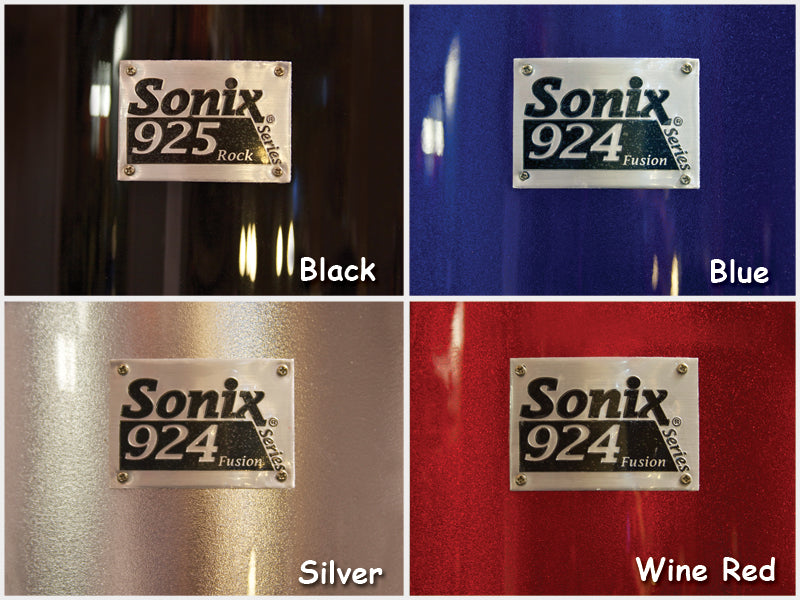 Sonix Drum Kit Colour Chart drumshop uk