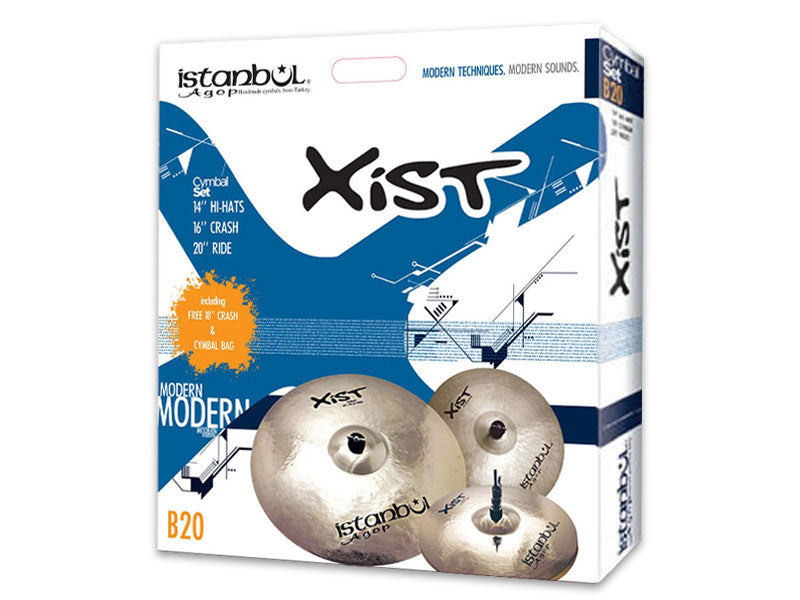 Istanbul xist cymbal pack drumshop uk