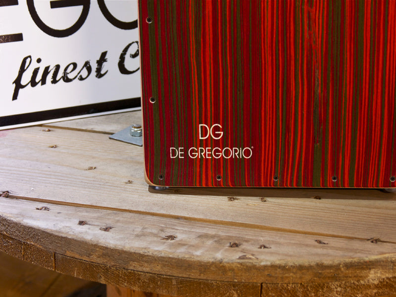 DG De Gregorio Cajon Display Delivery At Drum Shop UK