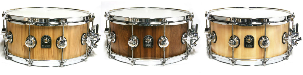 Natal Pure-Stave Snare Drums