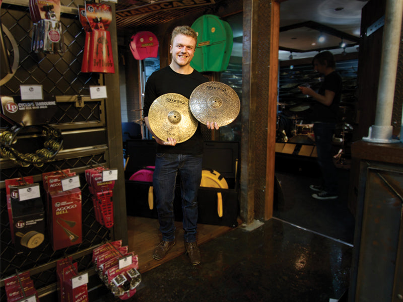 Istanbul Mehmet Istanbul Cymbals 4" Turk Medium Hi Hats drumshop uk