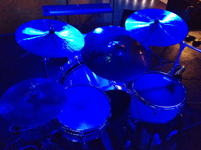 Drum kit se-up