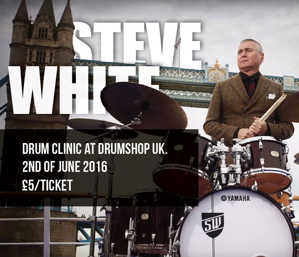 Steve White Drum Clinic at Drumshop UK
