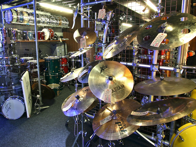Pre-Loved Area At Drum Shop UK