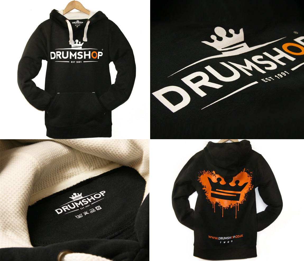 Drumshop Unisex Hoodie 'The Crown'