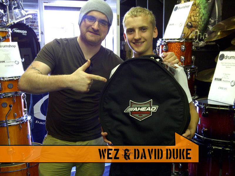 Wez n David Duke Drumshop UK
