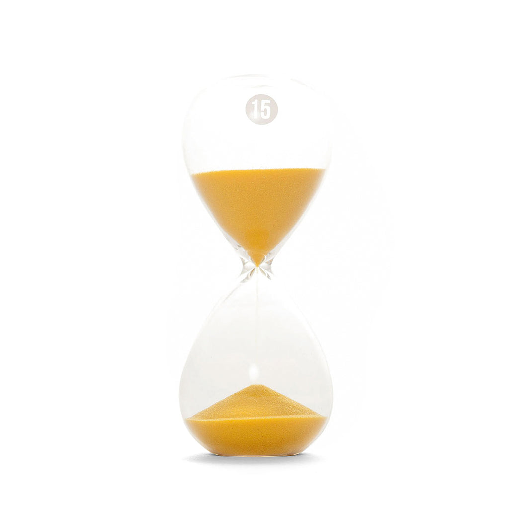 15 minute hourglass sand timer