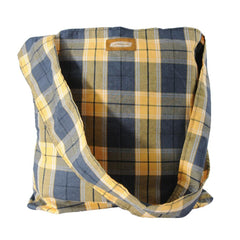 plaid boyfriend bag