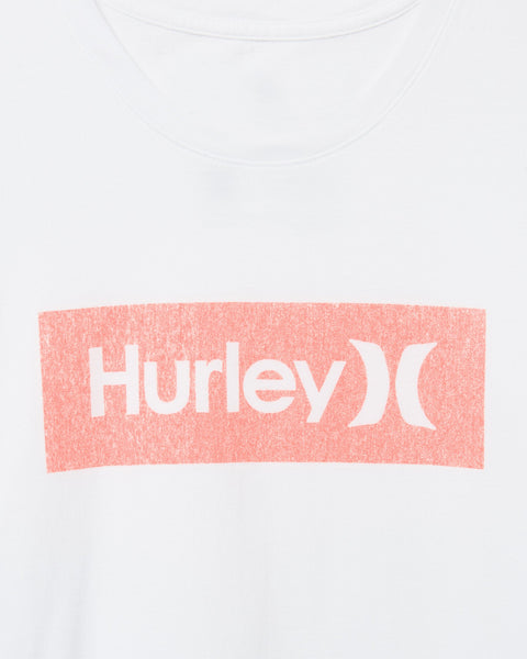 Hurley Men's Everyday Washed One and Only Boxed Texture S/S Shirt 