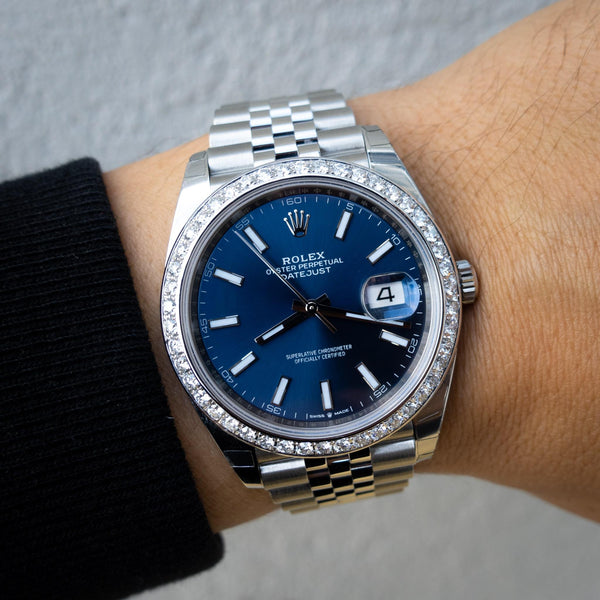 rolex datejust 41 diamant