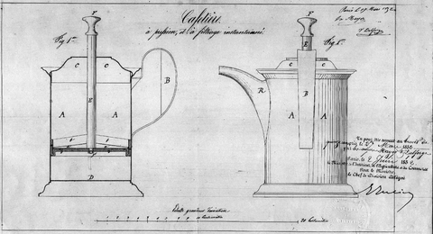 Traditional Design Of French Press