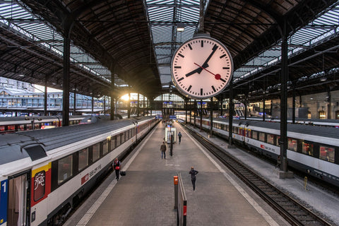 Swiss rail station