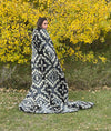 Native Tribal Luxury Reversible Alpaca Blanket Country Home Decor