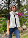 pretty alpaca fiber shawl