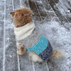 handknit woolen dog sweater