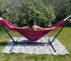 Colorful Boho Fringe Hammock Garden Backyard Accessories