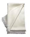 Elegant Luxury White Bridal Alpaca Wool Shawl Wedding Accessories