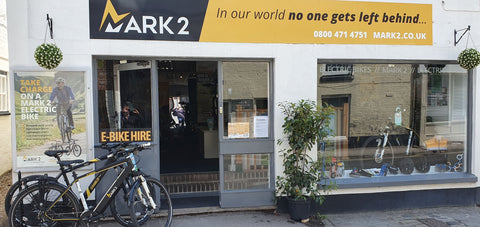 E-bike shop electric bikes to buy or hire Wiltshire