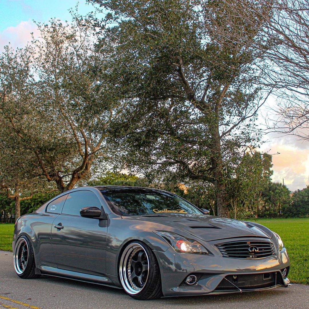 bagged g37 coupe