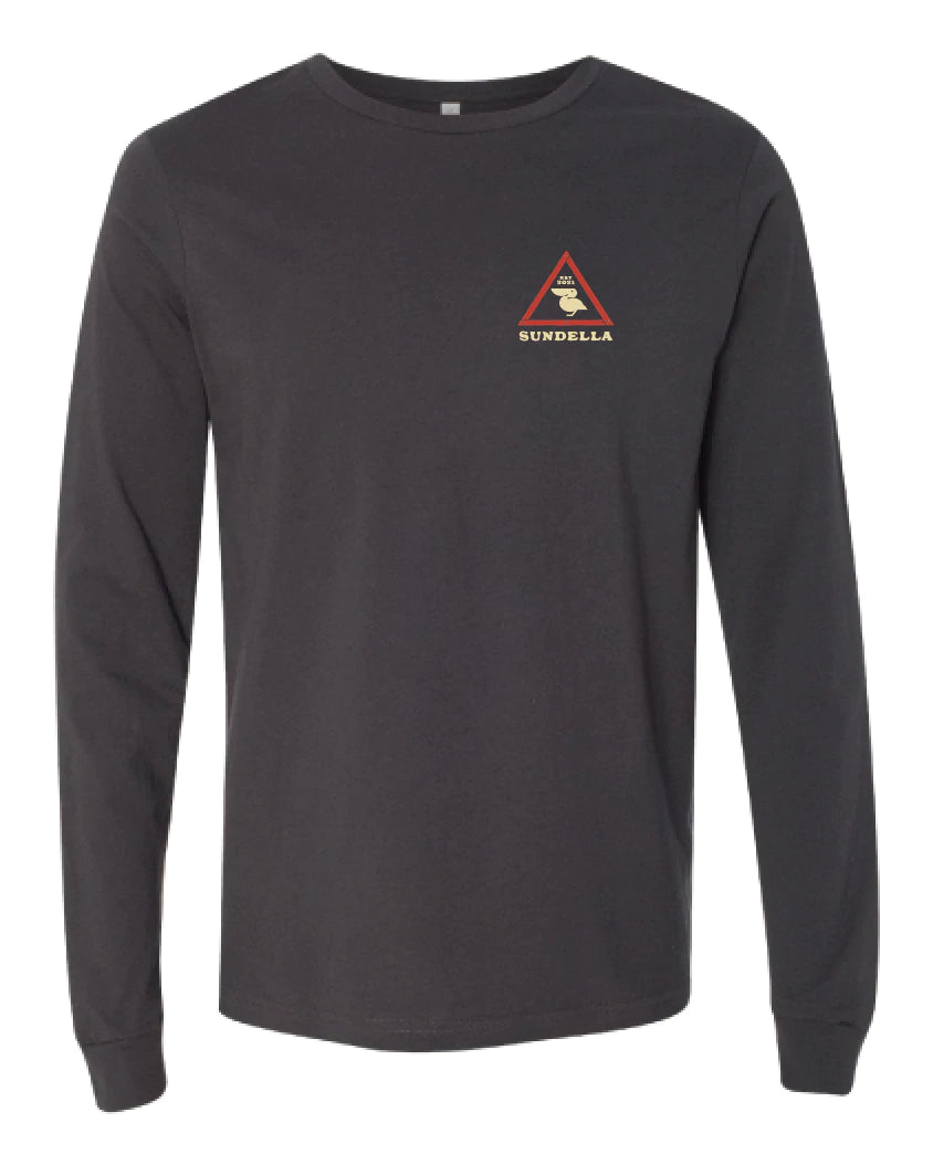 Sundella Channel Marker LST Long Sleeve Tee - Dark Grey