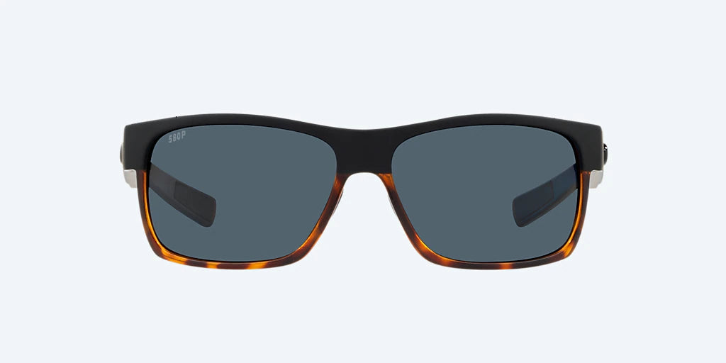 Half Moon Matte Black Shiny Tort w/ Gray 580P