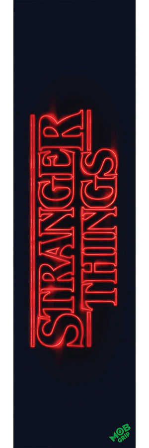 Mob x Stranger Things Title Sheet Griptape 9.0