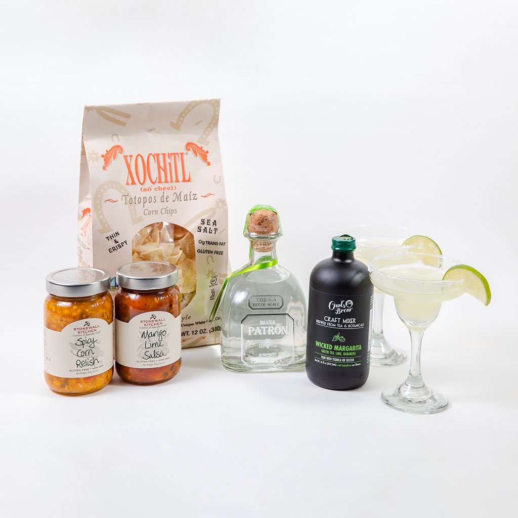 Just Add Tequila Silver Patron Margarita Gift Set